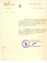 Carta da embaixada da Guiné em Brazzaville ao MPLA