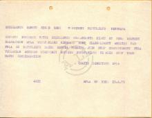 Telegramas do CD do MPLA