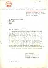 Carta de Helmut Reuschle (WCC) a Mário Afonso d’Almeida