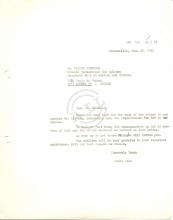 Carta de Lúcio Lara a Helmut Reuschle