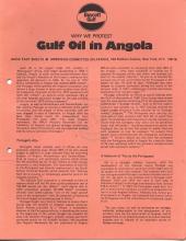 Boycott Gulf «Why we protest Gulf Oil in Angola»