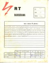 Radiograma de Iko a Tchiweka
