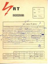 Radiograma de Iko a Tchiweka