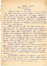 Carta de Catarina Augusto a «Tchiweka»