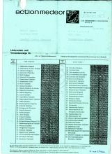 Nota de entrega de medicamentos enviados pela Medic’Angola