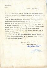 Carta de Karl Johan Holt a Lúcio Lara
