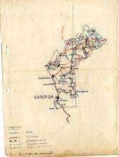 Esboço do Mapa de Cabinda
