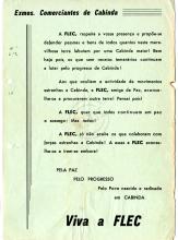 Panfleto da FLEC para “Exmos. Comerciantes de Cabinda”