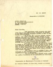 Carta de Lúcio Lara ao Comité Soviético de Solidariedade Afro-asiática