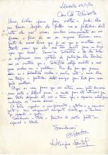 Carta de Henrique Santos «Onambwe» a Lúcio Lara