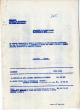 Relatório de contas do mês de Janeiro de 1974
