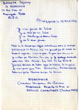 Carta de Bikouta Jhymmy, sobre morte de Ngangula
