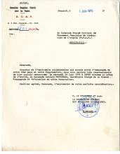 Carta de H. Deleke (ACAP) ao MPLA