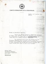 Carta de Jacques Moreillon a Madame Ebaka