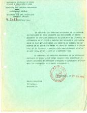 Convite do Min. dos Negs. Estr. da RP Congo ao CD do MPLA
