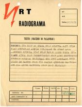 Radiograma de José Eduardo a CPR
