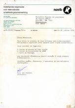 Carta de G. J. van Vlijmen ao MPLA