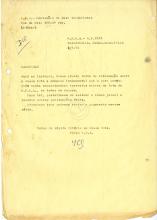 Carta de CBS (Comissões de Base Socialistas – Lisboa) ao MPLA