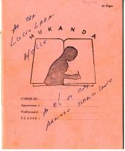 Caderno com dados biográficos dos congressistas da Frente Norte (MPLA)