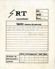 Radiograma nr. /1017