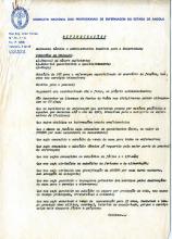 Documentos relacionados com a Direcção dos Serviços de Saúde e Assistência (DSSA) do Estado de Angola 