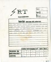 Radiograma nr. /0101