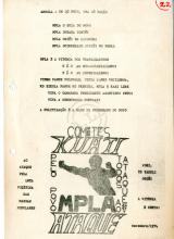 Panfleto dos Comités Kuati