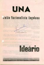 Ideário da UNA (União Nacionalista Angolana)