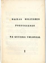 Baixas militares portuguesas na guerra colonial