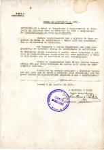 Ordem de Serviço nº 3/70, assinado por Spartacus Chiteta
