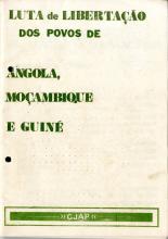 Luta de libertação dos Povos de Angola, Moçambique e Guiné