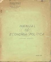 Manual de Economia Política (Curso Médio)