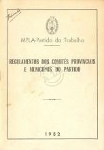 Regulamentos dos comités provinciais e municipais do Partido