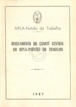 Regulamento do CC do MPLA-PT