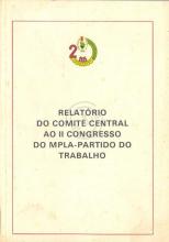 Relatório do CC ao II Congresso do MPLA-PT