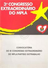 Convocatória do III Congresso extraordinário do MPLA