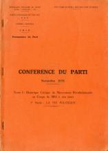 Conférence du Parti - Novembre 1976