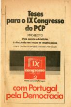 Teses para o IX Congresso do PCP