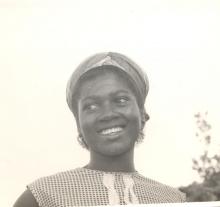 Retrato de Luzia Inglês «Inga» (MPLA)