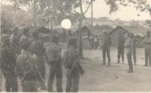 Visita de uma delegação do PAIGC à 2ª Região Militar do MPLA
