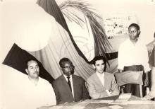 Visita de uma delegação argelina e marroquina ao MPLA