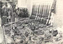Apresentação dos presos e armamento da «Operação Mwana-Caxito»