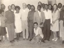 Visita de Joe Normann (AIJD) ao MPLA em Brazzaville