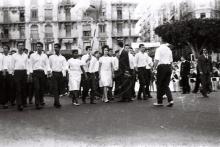 Manifestação em Argel, a 1 de Novembro de 1962