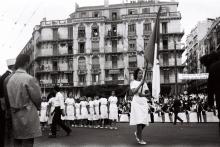 Manifestação em Argel, a 1 de Novembro de 1962