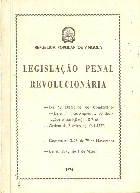 Legislação Penal Revolucionária
