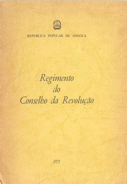 Regimento do Conselho da Revolução (1975)