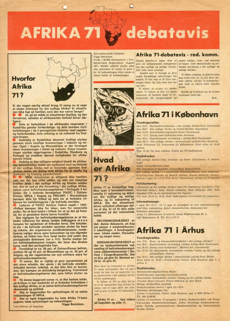 Afrika 71 - debatavis