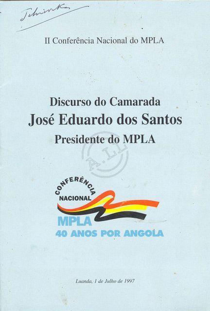 Discurso de José Eduardo dos Santos (1/7/1997)