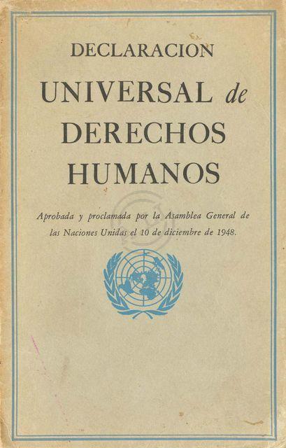 Declaracion universal de Derechos Humanos